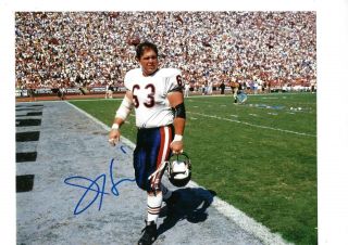 Jay Hilgenberg Auto Autographed 8x10 Photo Signed W/coa Proof Chicago Bears 7