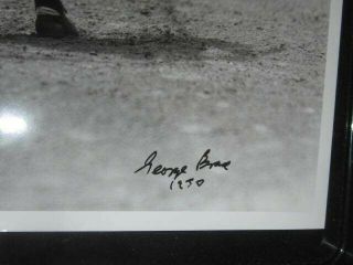Babe Ruth NY Yankees Baseball Brace 11x14 Batting Photo Autograph 2