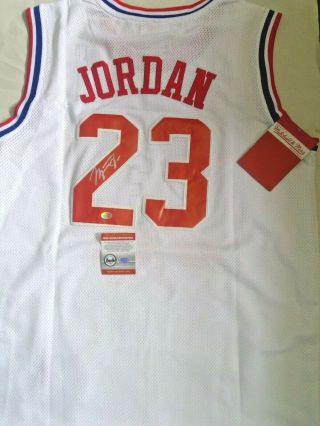 Michael Jordan Signed All Star Jersey With