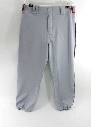 2016 Cincinnati Reds 1937 Throwback Game Issued Pants Size: 35 - 40 - 24