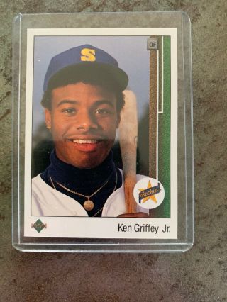 1989 Upper Deck 1 Ken Griffey Jr Rookie Baseball Card