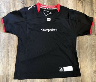 Calgary Stampeders Jersey By Adidas Cfl Youth Kids Size Large Football Canadian