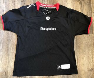 Calgary Stampeders Jersey By Adidas CFL Youth Kids Size Large Football Canadian 7