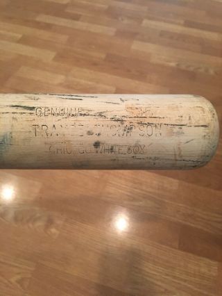 Chicago White Sox Trayce Thompson Game Bat Indians Dodgers Oakland A’s