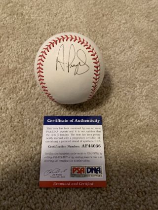 Albert Pujols La Angels Cardinals Autographed Signed Baseball Psa Dna Auto