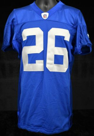 2008 Dwight Smith 26 Detroit Lions Game Worn Throwback Football Jersey LOA 2