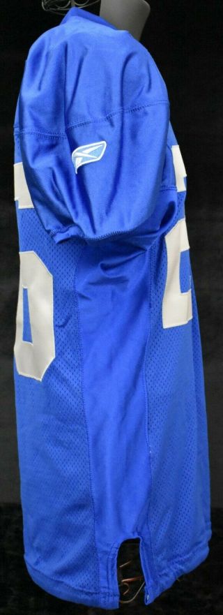2008 Dwight Smith 26 Detroit Lions Game Worn Throwback Football Jersey LOA 3
