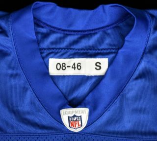 2008 Dwight Smith 26 Detroit Lions Game Worn Throwback Football Jersey LOA 5