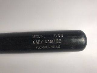 Gaby Sanchez Florida Marlins Pirates Game Uncracked Louisville 069 Bat 2