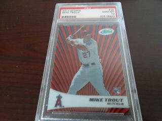 Mike Trout 2011 Etopps Rookie Card 35 Psa 10 Gem 20518922 140/999