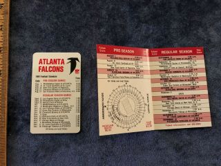 1966 ATLANTA FALCONS 1ST GAME vs BROWNS NFL INAUGURAL FOOTBALL GAME PROGRAM,  MORE 5