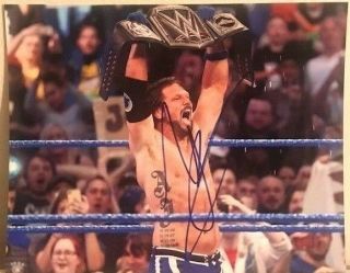 Aj Styles Wwe Star Authentic Signed Autographed 8x10 Photo Smackdown Champion