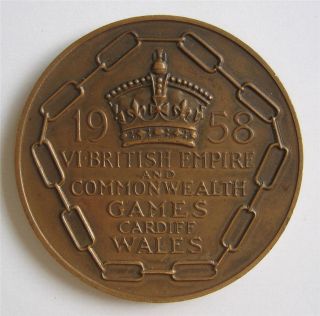 Participation Medal 6th British Empire & Commonwealth Games 1958 Cardiff