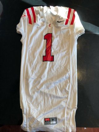 Game Worn Cornell Big Red Football Jersey Nike 1 Size M