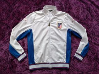 Vintage Kappa Sport Usa Olympic Track Mens Team Jacket Italy Xl