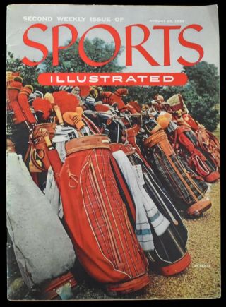 1954 Sports Illustrated 2 W/ Baseball Cards Inside