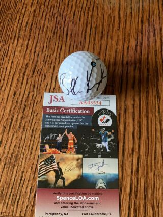 Brooks Koepka Signed Autographed Golf Ball Jsa