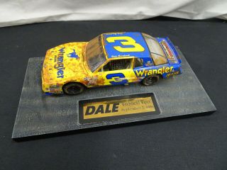 Dale The Movie Dale Earnhardt 3 Wrangler 1986 Monte Carlo 1/24 Scale Car Only