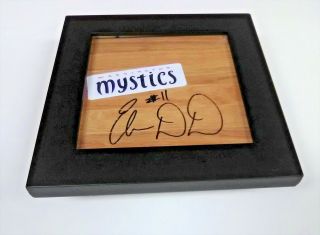 Elena Delle Donne Washington Mystics Basketball Signed,  Framed Floor
