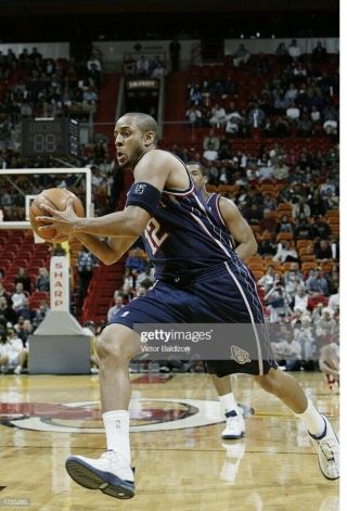 Lucious Harris Game Worn Wristband Armband Sweatband - NJ Nets NBA 2