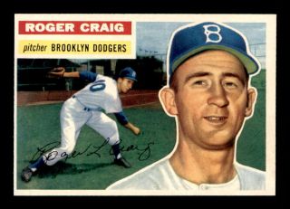 1956 Topps 63 Roger Craig Rc Vgex X1737117