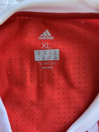 Adidas FC Bayern Munchen Munich Home Jersey Adult Size XL Red 2017 - 2018 3