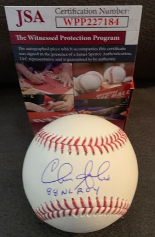 Chris Sabo Autographed Baseball