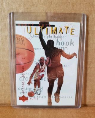 Michael Jordan 1996 - 1997 Upper Deck Ultimate Card U1