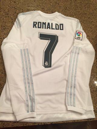 Nike Cristiano Ronaldo Real Madrid 2015/2016 Home Jersey/trikot/maillot M