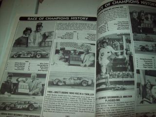 1991 POCONO SPEEDWAY PROGRAM RACE OF CHAMPIONS MODIFIED MIKE STEFANIK 2