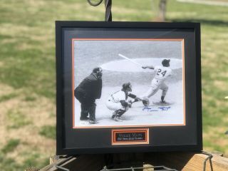 Autographed 11x14 Willie Mays San Francisco Giants Photo - Jsa Certified