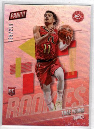 Trae Young 2019 Panini National Convention Rookies Rc /299