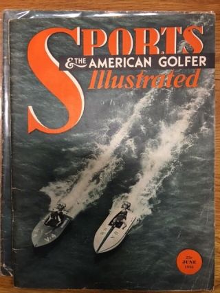 June 1936 Power Boating Sports Illustrated And The American Golfer Rare