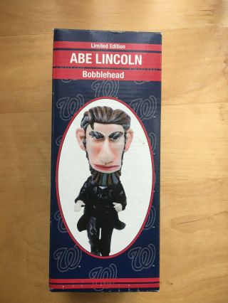 Abe Lincoln Racing President Bobble Head,  Always,  2007