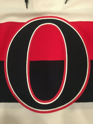Ottawa Senators Heritage Classic Hockey Jersey Reebok Barberpole M / Medium 3