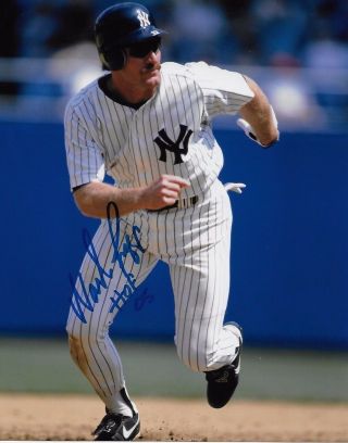 Wade Boggs Signed Autographed 8x10 Photo York Yankees Hall Of Fame