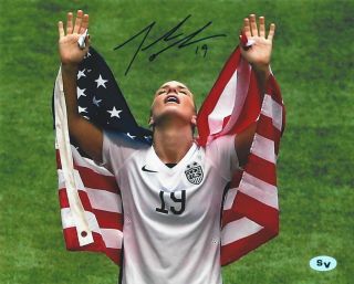 Julie Ertz Signed 8x10 Photo (jsa Psa Pass) World Cup Usa Red Stars Johnston