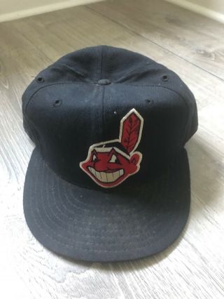 1990s Game Worn Cleveland Indians Hat