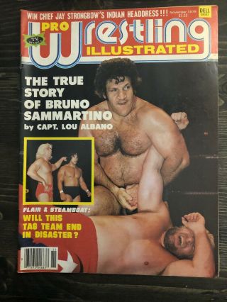 Pro Wrestling Illustrated.  November 1979.  The True Story Of Bruno Sammartino