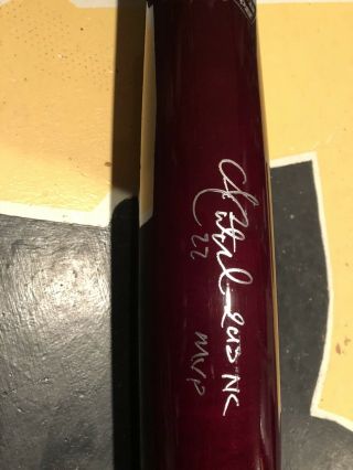 Yankees Andrew Mccutchen 2013 Nl Mvp Game Bat Autographed Mlb Auth Jb109508