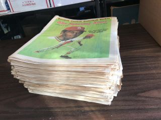 1975 The Sporting News Complete Run (52 Issues) Fred Lynn,  Bradshaw,  Guy Lafleur