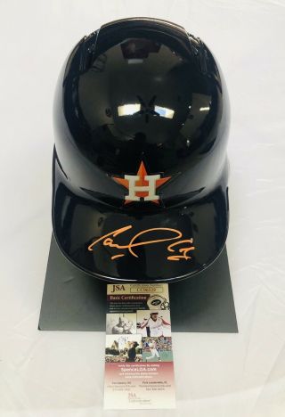 Carlos Correa Signed Auto Houston Astros Full Size Fs Batting Helmet Jsa