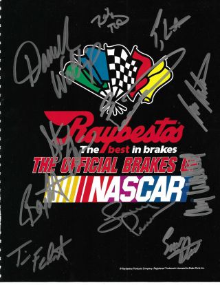 Nascar Winston Cup Raybestos Autographed Photo