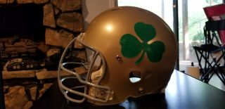 Notre Dame Fighting Irish shamrock series helmet revolution. 3