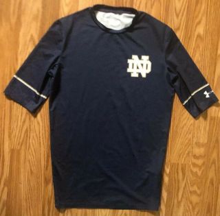 Notre Dame Football 2016 Under Armour Team Issued Undershirt Large 121