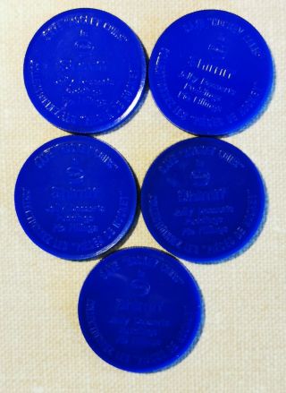 1968 - 69 Shirriff Hockey Coin,  5x TOR. 2