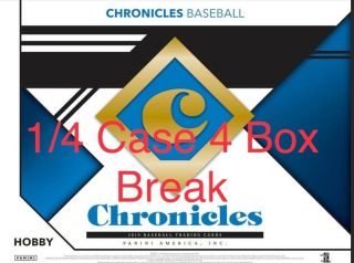 St.  Louis Cardinals 2019 Panini Chronicles 1/4 Case 4 Box Break 4