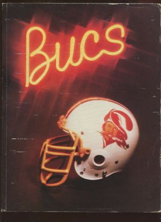 1979 Tampa Bay Buccaneers Nfl Football Yearbook Vgex
