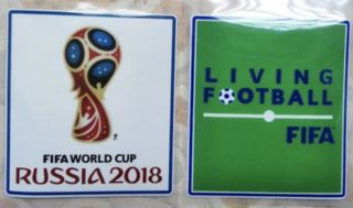 Fifa World Cup Russia 2018 Soccer Badge For Jersey Shirt Patch Set