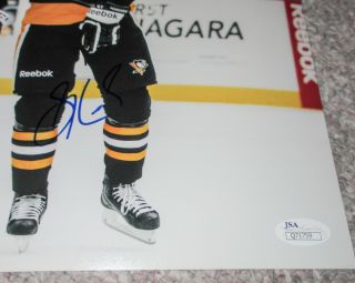 Evgeni Malkin Sidney Crosby Dual Signed Penguins 11x14 Photo JSA 4